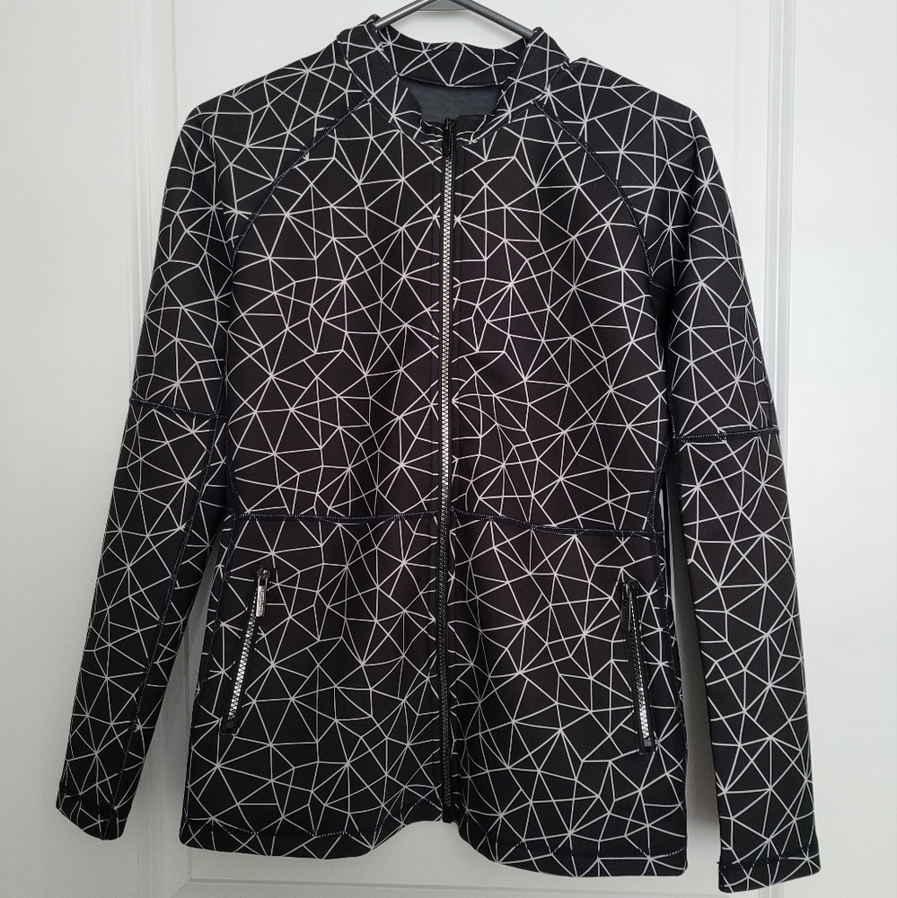 🥳2 for $40 NWT Karma Athletic Jacket with mesh back size medium